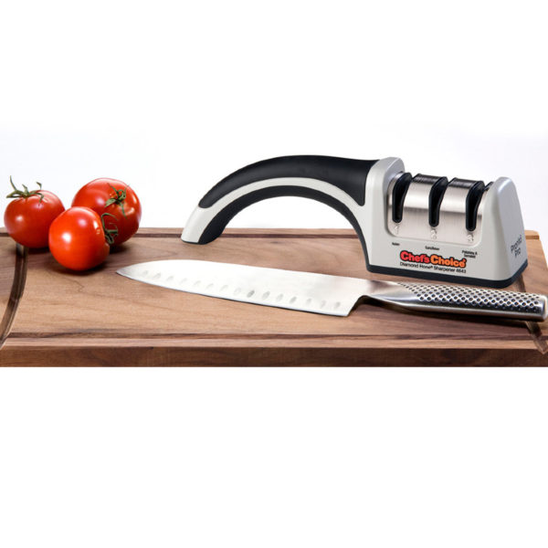 Механическая точилка для домашних кухонных японских (азиатских) и европейских ножей Chef'sChoice 4643, универсальная электрическая точилка для ножей. Официальный сайт ChefsChoice. Бесплатная доставка всех заказов!