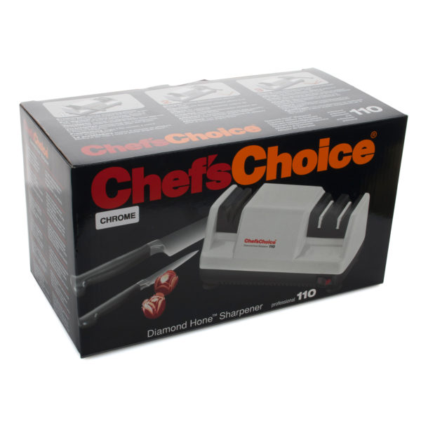 Электрическая точилка для ножей Chef'sChoice CH/110, точилка подойдет для кухонных, складных, охотничьих и серрейторных ножей. Официальный сайт ChefsChoice. Бесплатная доставка всех заказов!