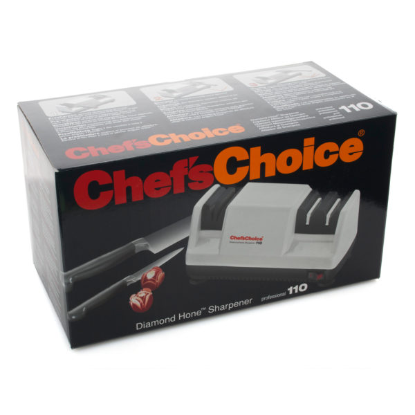 Электрическая точилка для ножей Chef'sChoice CH/110, точилка подойдет для кухонных, складных, охотничьих и серрейторных ножей. Официальный сайт ChefsChoice. Бесплатная доставка всех заказов!