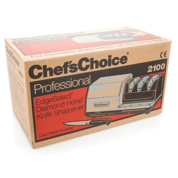 Профессиональная точилка для ножей Chef'sChoice 2100, точилка для ресторанов, гостиниц, отелей, кафе, цехов, производств и мастерских. Официальный сайт ChefsChoice. Бесплатная доставка всех заказов!